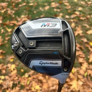 Taylormade M3 Driver 10.5 Atmos 5S Stiff Flex 45.25 +HC NICE