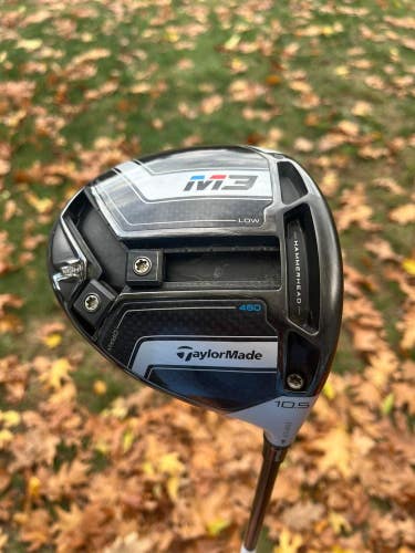 Taylormade M3 Driver 10.5 Atmos 5S Stiff Flex 45.25 +HC NICE