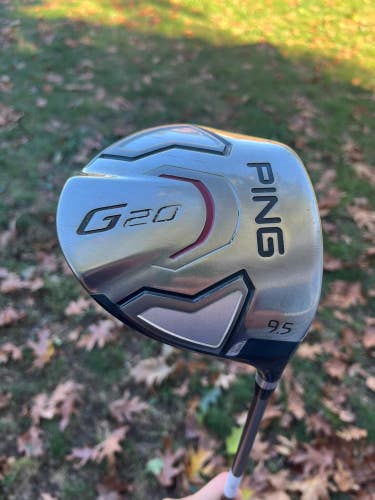 Ping G20 Driver 9.5 TFC 169 Stiff Flex 45 +HC READ