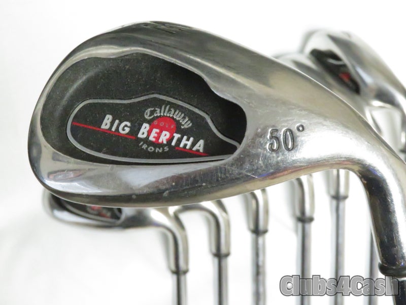 Callaway Big Bertha 2004 Big Bertha Irons Constant Weight Uniflex Steel 4-P +10