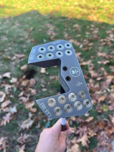 LAB Golf Mezz.1 Max Putter 68.5* Lie Press pistol 2* Accra Black 36 +HC NICE