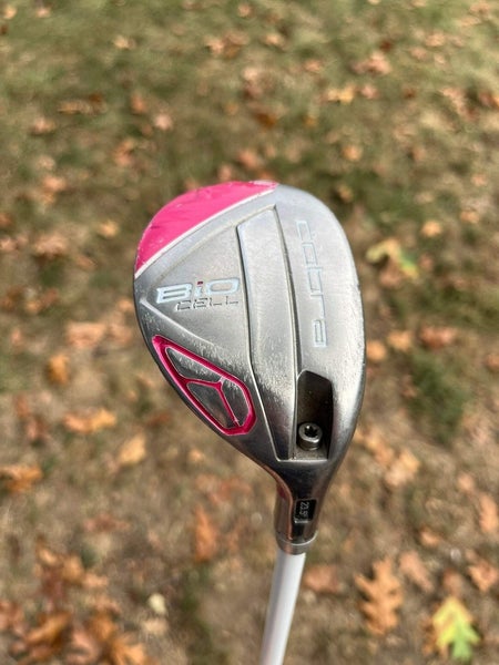 Cobra Bio Cell Purple Womens 4-5 Hybrid 23.5° Ladies Flex 37″