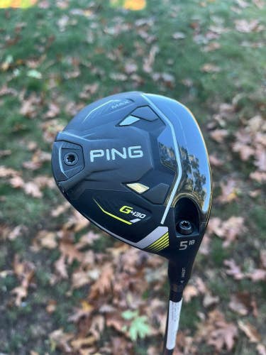 Ping G430 Max 5-Wood 18 Alta CB Black 65 Regular Flex 42 NICE