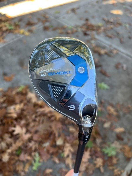 Callaway Ai Smoke HL 3 Hybrid 18 Cypher Seventy Stiff Flex 40.5 +HC NEW