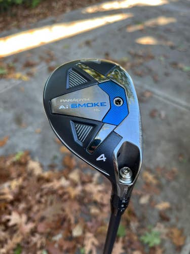 Callaway Ai Smoke HL 4 Hybrid 21 Cypher Sixty Regular Flex 40 +HC NICE