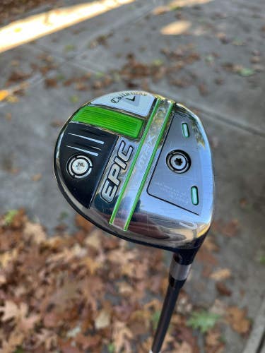 Callaway Epic Max 5-Wood Cypher Fifty Senior Flex 42.25 +HC NICE