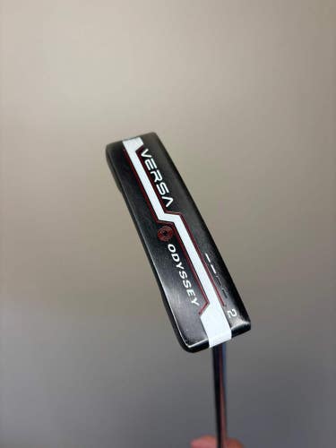 Odyssey Versa #2 Black White Black Putter 32.5 NICE