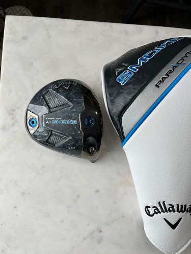 Callaway Ai Smoke Triple Diamond Driver 10.5 +HC Head Only MINT