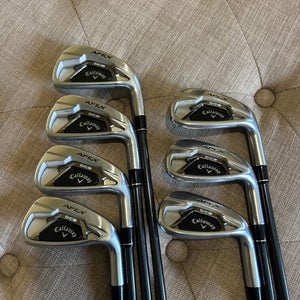 Callaway DCB 21 Iron Set 5-GW Recoil Dart 65g F3 Regular Flex STD NICE
