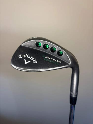 Callaway Mack Daddy Matte BLK PM Grind Lob Wedge 58 / 10 S200 Stiff Flex 35.5