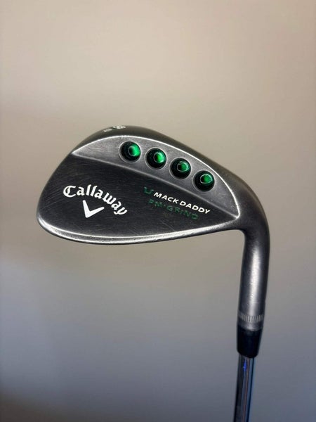 Callaway Mack Daddy Matte BLK PM Grind Lob Wedge 58 / 10 S200 Stiff Flex 35.5
