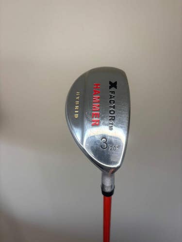 X Factor Hammer 3 Hybrid 20 SmartShaft Stiff Flex 41.5 NICE