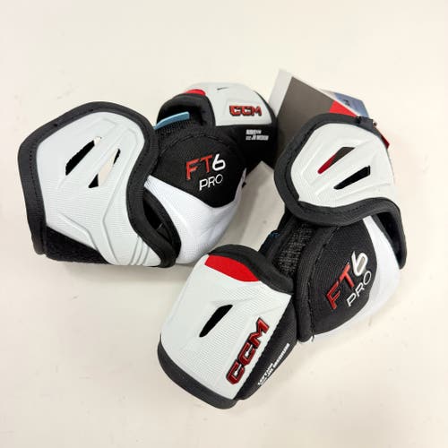 Brand New CCM Jetspeed FT6 Pro Elbow Pads - Junior Medium - #191520663506
