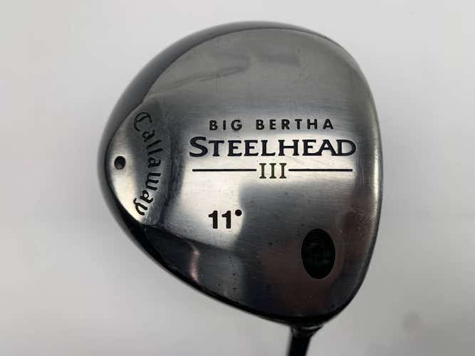 Callaway Steelhead III Driver 11* System III Firm Graphite Mens RH