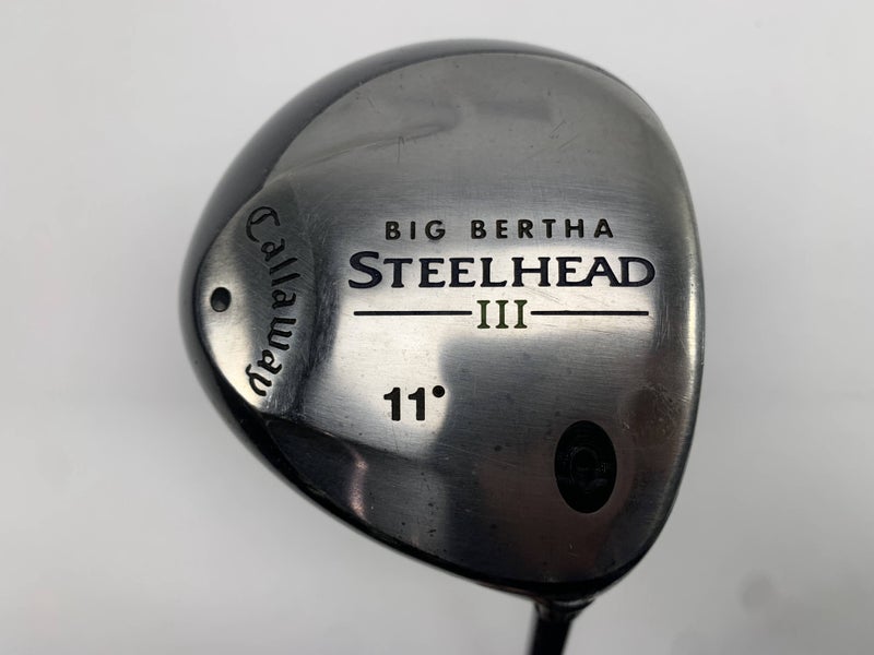 Callaway Steelhead III Driver 11* System III Firm Graphite Mens RH