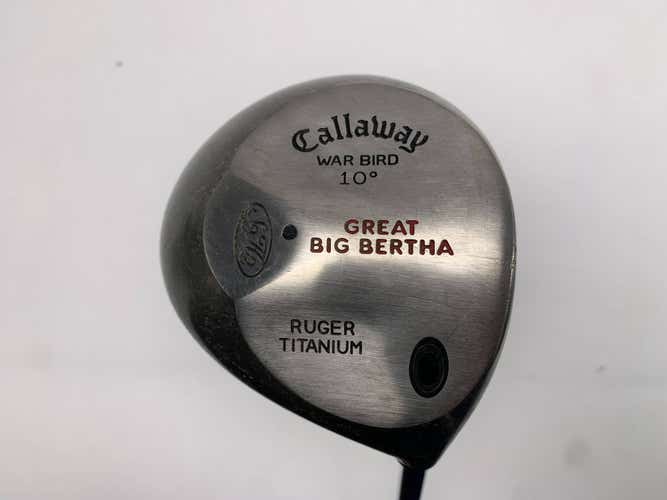 Callaway Original Great Big Bertha Driver 10* True Temper BiMatrx Rxi Mens RH