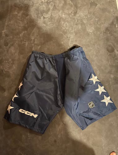 Pro Stock Washington Capitals Stadium Series CCM PP10 Pant Shell Medium Navy Blue
