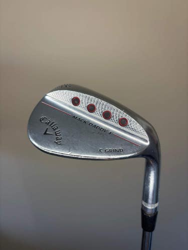 Callaway Mack Daddy 4 Chrome Sand Wedge 54 / 8C S200 Stiff Flex 36