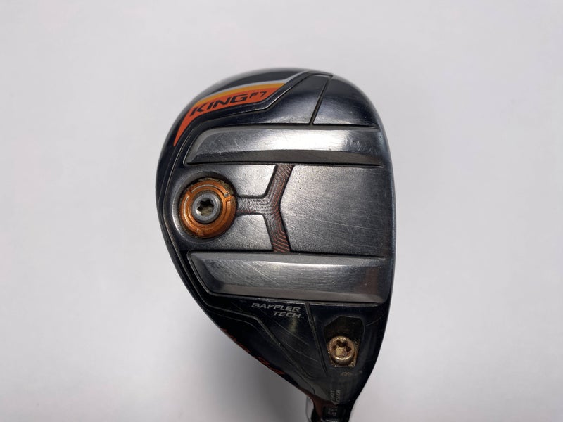 Cobra KING F7 3-4 Hybrid 19* Fujikura Pro 75h Stiff Graphite Mens RH