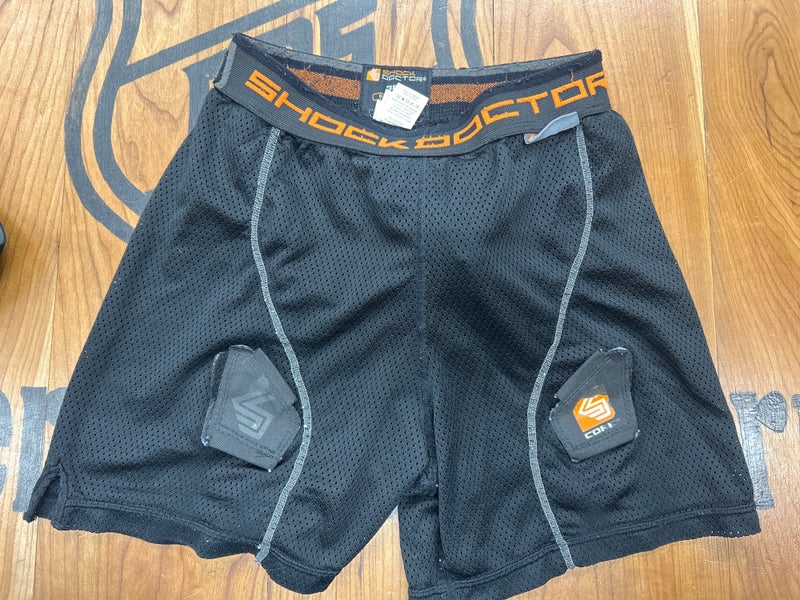Used Shock Doctor Mesh Jock Shorts w/cup Boys Large