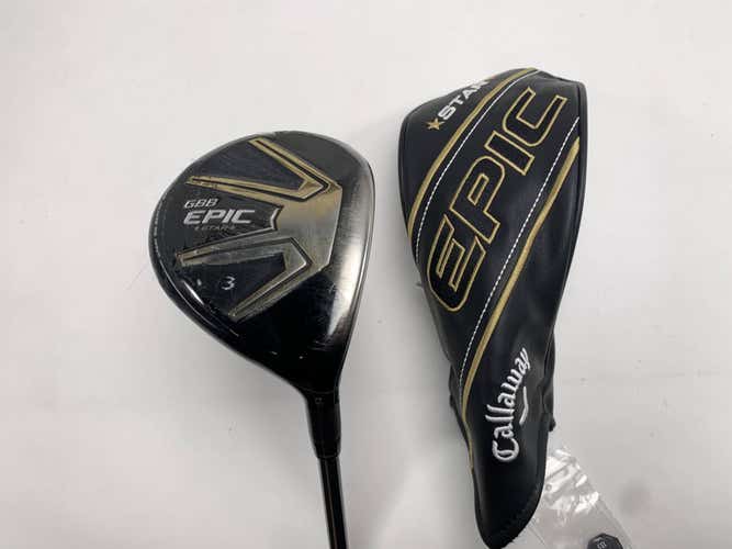 Callaway EPIC Star 3 Fairway Wood 15* Grand Bassara 49g Regular RH HC