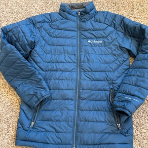 Blue Unisex Adult Small Columbia Jacket (Used)