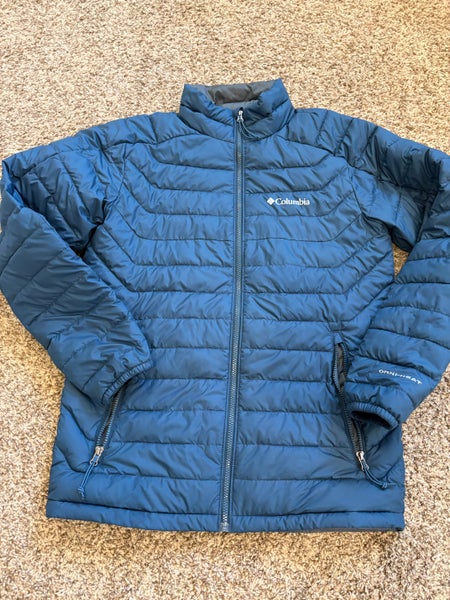 Blue Unisex Adult Small Columbia Jacket (Used)