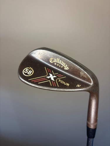 Callaway X-Tour Vintage Lob Wedge 58 / 11 Wedge Flex 35