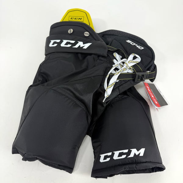 New CCM Black Tacks 9040 Pants | Junior S | #191520268619