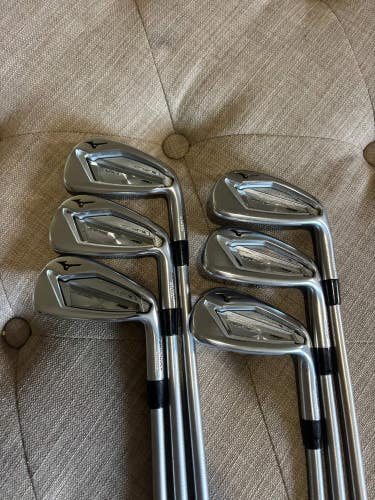 Mizuno JPX 919 Hot Metal Pro Iron Set 5-PW KBS C-Taper Lite Stiff Flex STD NICE