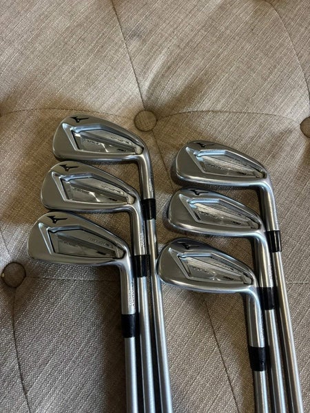 Mizuno JPX 919 Hot Metal Pro Iron Set 5-PW KBS C-Taper Lite Stiff Flex STD NICE