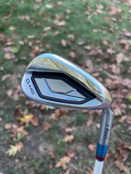 Ping G440 Gap U Wedge Green Dot Raijin 75 Stiff Flex 36.38 NICE