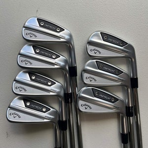Callaway Apex Pro 24 Iron Set 4-PW 950 GH Neo Stiff Flex Standard MINT