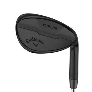 LEFT HANDED CALLAWAY OPUS BLACK LOB WEDGE 60°-10° (BOUNCE) S GRIND STEEL WEDGE FLEX STANDARD TRUE T