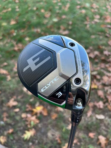 Callaway Elyte 3-Wood 15 Denali 60 Stiff Flex 42 +HC NICE
