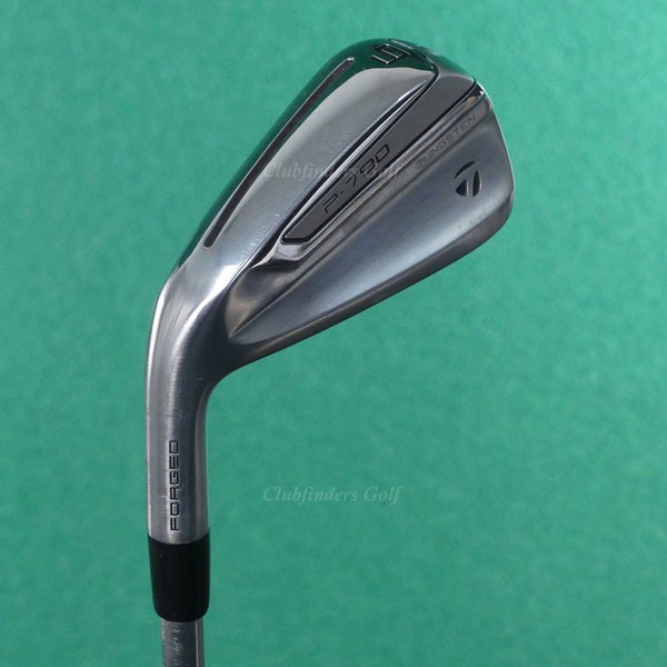 LH TaylorMade P-790 2019 Forged Single 6 Iron Project X IO 5.5 Steel Regular