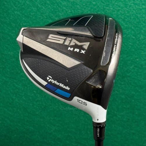TaylorMade SIM Max 10.5 Driver Fujikura Atmos Red 5S Graphite Stiff w/HC
