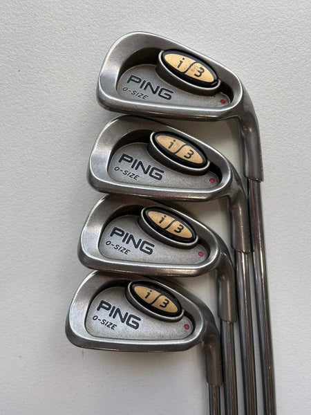 Ping i3 O-size Oversize Iron Set 7-PW Red Dot Cushin JZ Regular Flex +1/4 NICE