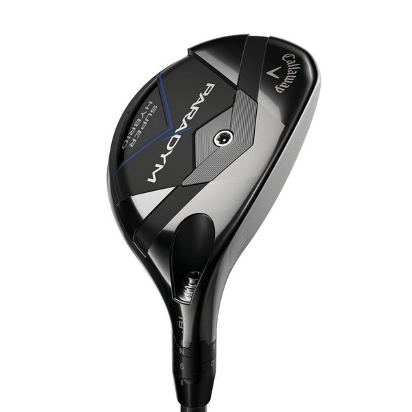 LEFT HANDED CALLAWAY 2023 PARADYM SUPER 3 HYBRID GRAPHITE REGULAR STANDARD UST MAMIYA RECOIL DART H