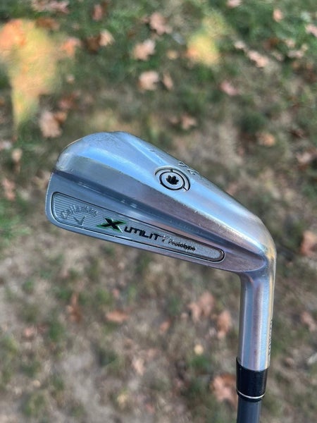 Callaway X Utility Prototype 4-Iron 24 Fujikura Pro 75 Stiff Flex 40.75 NICE