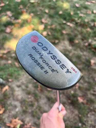 Odyssey Dual Force Rossie II Bronze Putter 35 +HC NICE