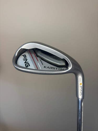 Ping 2014 Karsten Sand Wedge Gold Dot CFS Distance Stiff Flex 35.5 NICE