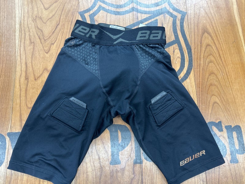Used Bauer compression Jock Shorts w/cup Youth medium