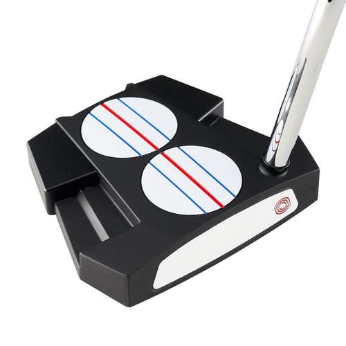 ODYSSEY ELEVEN 2-BALL TRIPLE TRACK DB PUTTER 35 IN STROKE LAB 3GEN RED