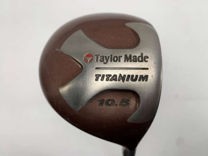 TaylorMade Ti Bubble Driver 10.5* Bubble R-80 Plus Regular Graphite Mens RH