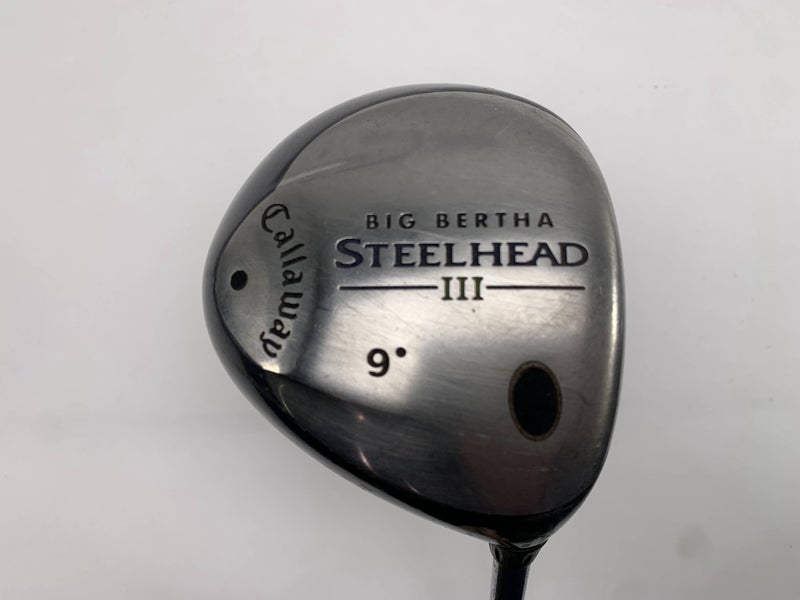 Callaway Steelhead III Driver 9* Steelhead III Uniflex Steel Mens RH