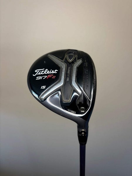 Titleist 917 F2 3-Wood 15 Speeder Pro 84 Tour Spec X-Stiff Flex 42.5 +HC NICE