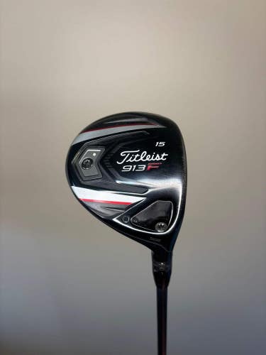 Titleist 913F 3-Wood 15 Diamana D+ 82g Stiff Flex 42.5 +HC NICE