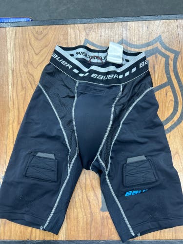Used Bauer compression Jock Shorts w/cup Adult Small