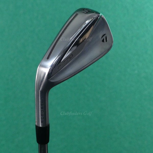 LH TaylorMade P-770 2020 Forged Single 6 Iron KBS Tour Lite Steel Stiff